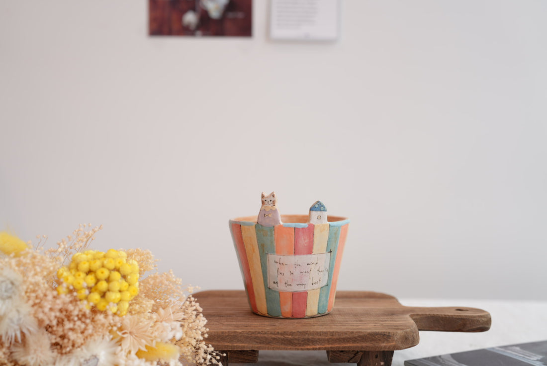 Cozy Nook - Striped and Patterned Free Cup- CN03 #4