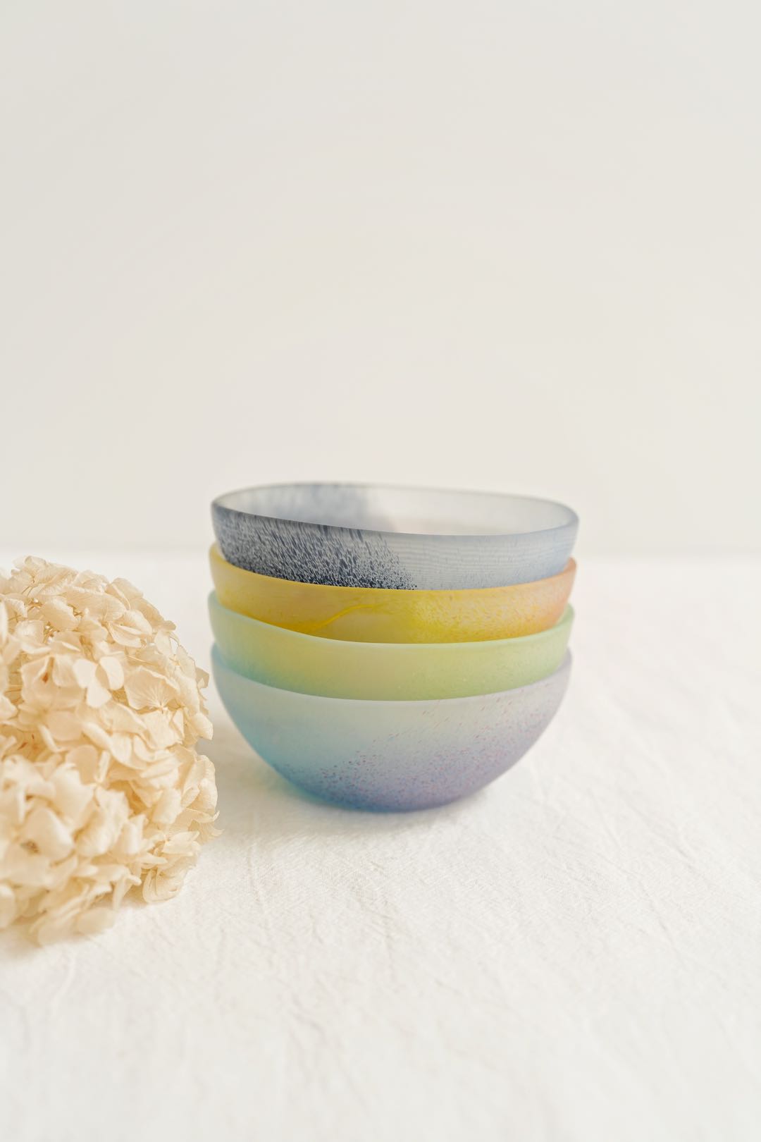 Aika x Iwasawa Glass Handmade Small Bowl