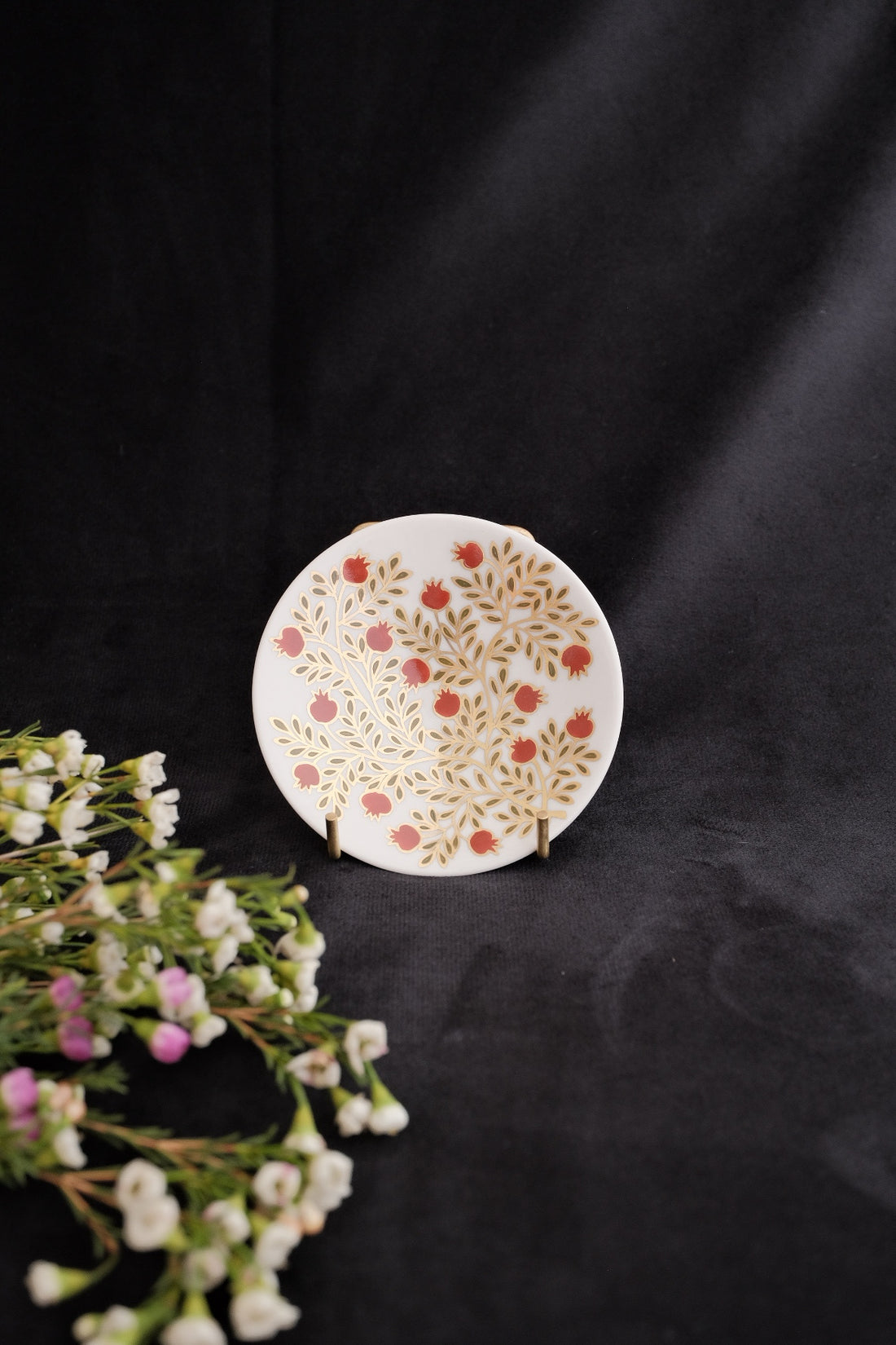 Natsumi Iino 飯野夏實 Saucer - Pomegranate NI003