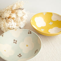 Makiko Okizawa 冲澤真纪子- White Flower Medium Bowl MA11