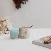 Akemi Suzuki 鈴木明美 - Blue Salt/Sugar Jar AS01a