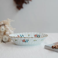 TATA Pottery Studio 田中大輝 & 田边桂- Porcelain Oval Bowl - Medium TP09 #5