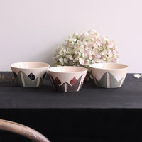 BAIYA Studio Handmade Brownie Tulip Bowl