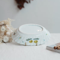 TATA Pottery Studio 田中大輝 & 田边桂- Porcelain Oval Bowl - Medium TP09 #3