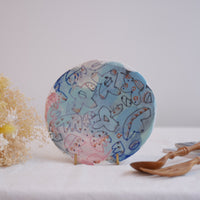 Hamasaka Naoko 浜坂尚子  Hand Painted Saucer - HN01 #4