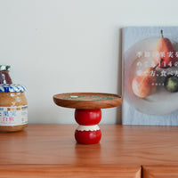 Kiezakka 木繪雜貨 Pedestal Plate - Christmas KZ01