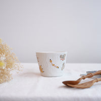 Hamasaka Naoko 浜坂尚子 Hand Painted Gold Deco Free Cup - HN06 #3