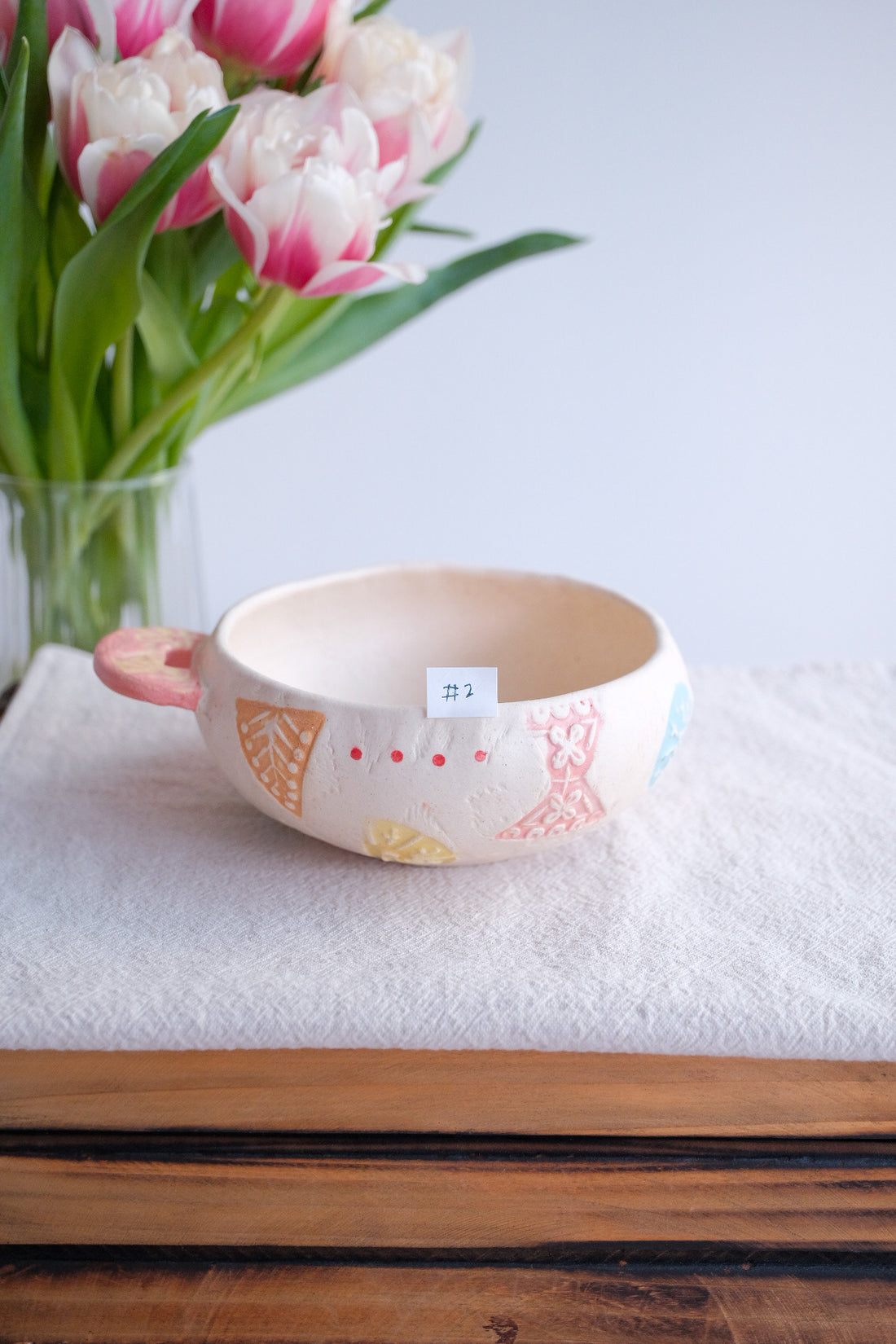 Hacorie 石丸和美 Bowl with Handle - Stamp HC20