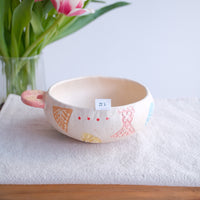 Hacorie 石丸和美 Bowl with Handle - Stamp HC20