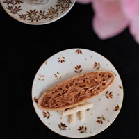 Natsumi Iino 飯野夏實 Gold Decor Small Plate - Small Flower NI002c