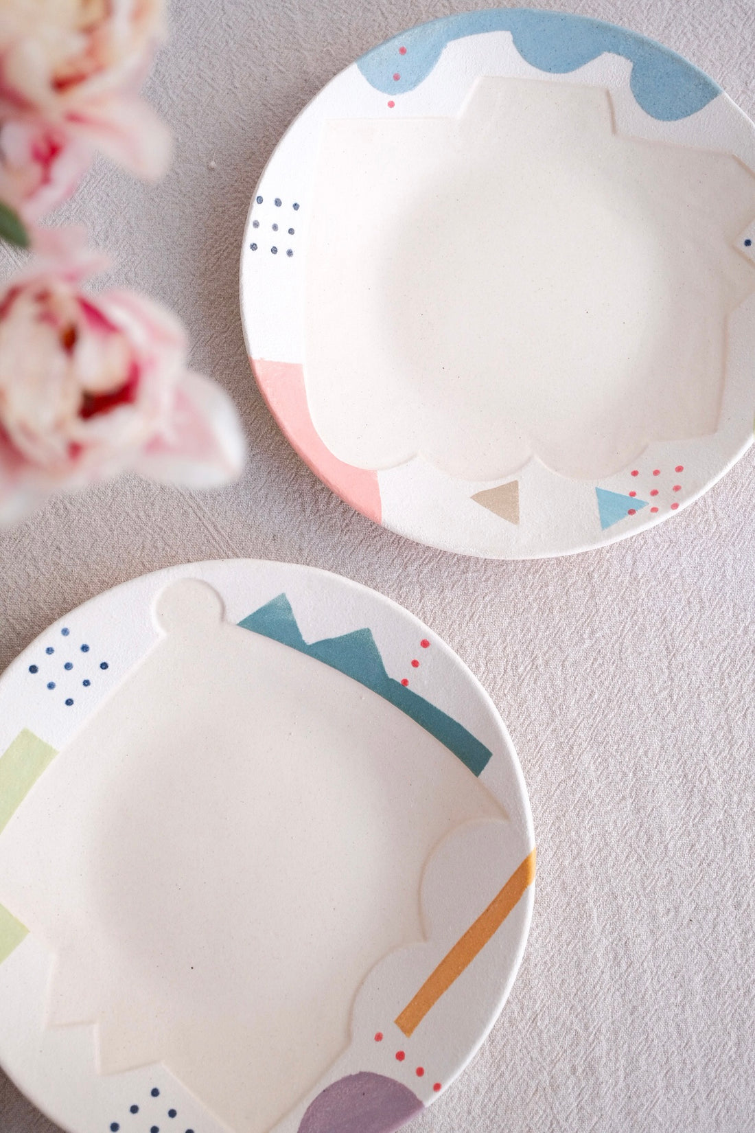 Hacorie 石丸和美 Round Plate - Geometry HC18