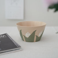 Shirogarasu Studio White Tulip Small Bowl