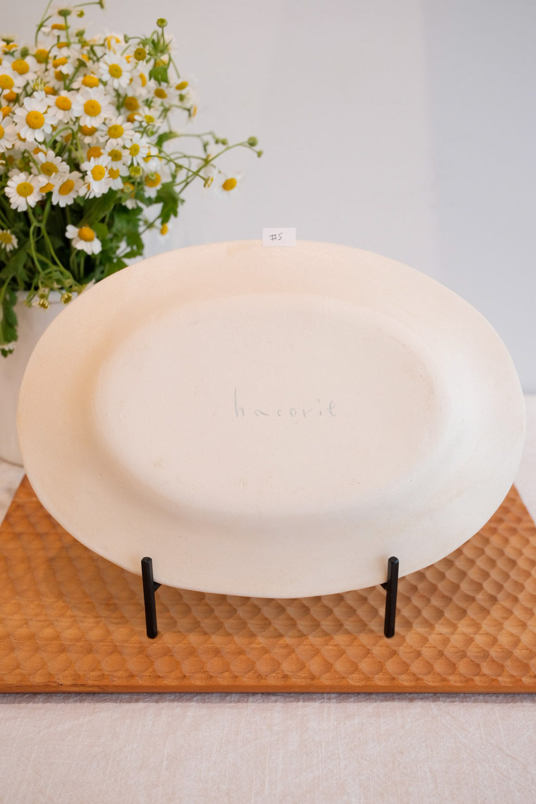Hacorie 石丸和美 Oval Plate - Geometry HC07