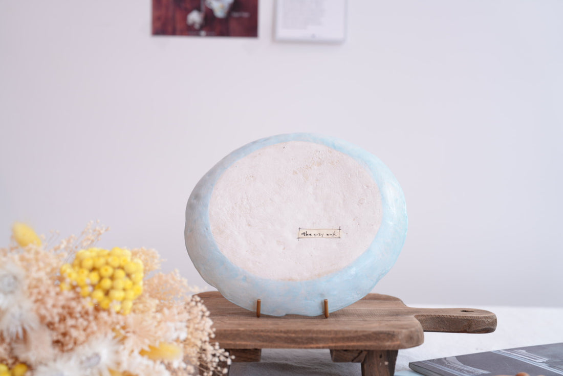 Cozy Nook - Floral Shaped Plate- CN22 #2