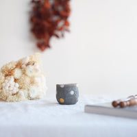 Akemi Suzuki 鈴木明美 - White Dot Collection - Tea/Sake Cup AS32