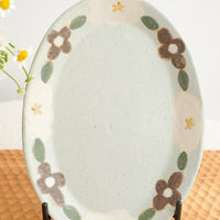 Makiko Okizawa 冲澤真纪子- Medium Oval Plate MA12