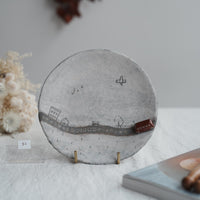 Akemi Suzuki 鈴木明美 - Road Collection Red Car 15cm Plate AS18