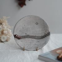 Akemi Suzuki 鈴木明美 - Road Collection Red Car 15cm Plate AS18