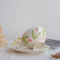 Sugar Poppo Mug with Saucer - Tulip SP15