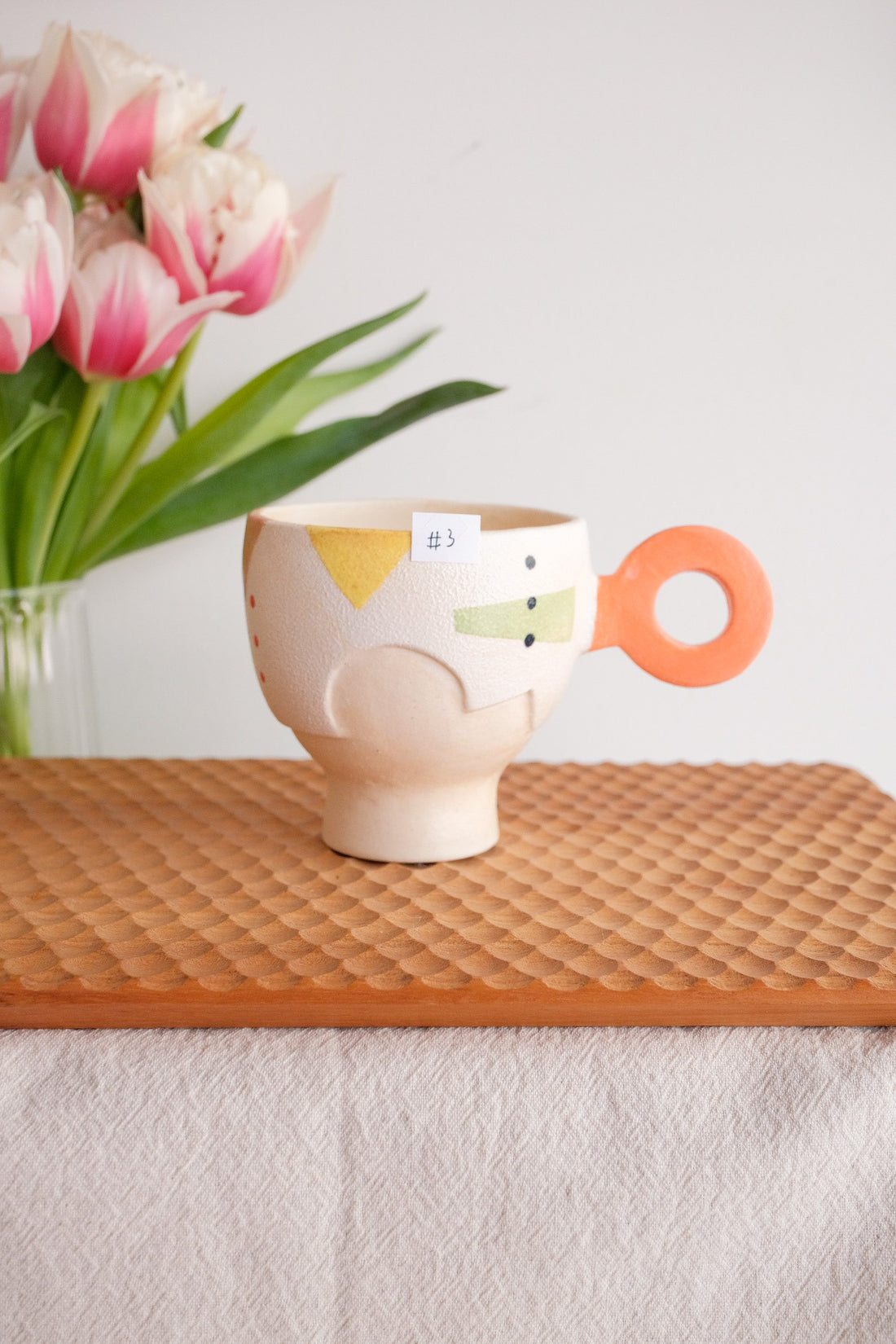 Hacorie 石丸和美 Footed Mug - Geometry HC04