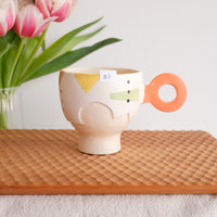 Hacorie 石丸和美 Footed Mug - Geometry HC04