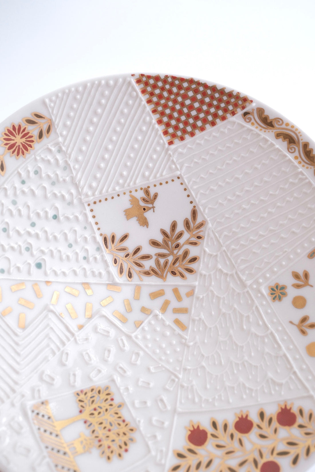 Natsumi Iino 飯野夏實 Round Plate NI007