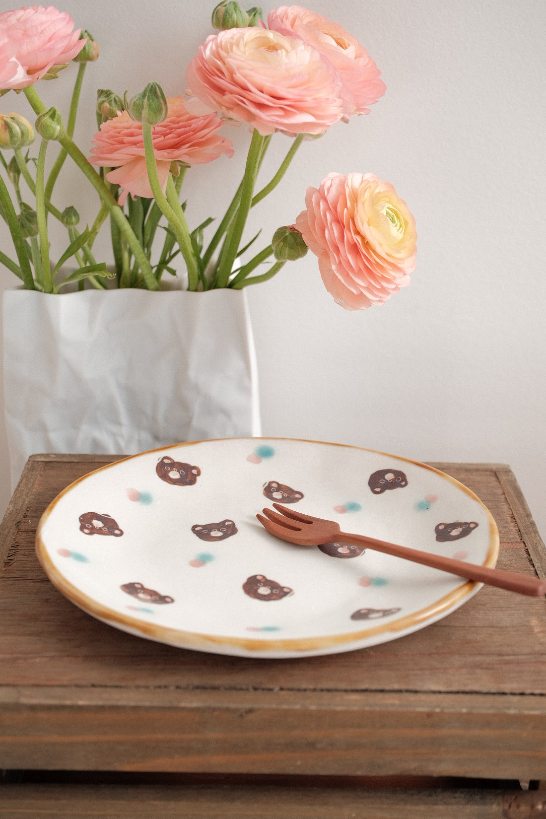 Kato Mikiko 加藤美纪子 Oval Plate - MK07