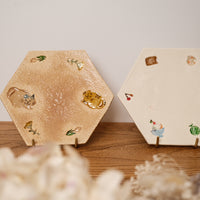 Fukuda Yuko 福田友子 Hexagonal Plate FU06