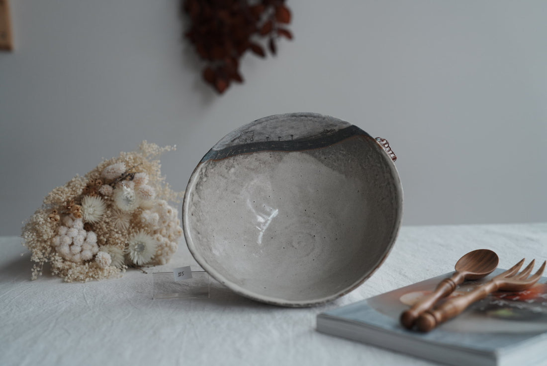 Akemi Suzuki 鈴木明美 - Red Car Ramen Bowl - 18cm AS14a