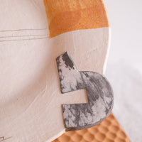 Hacorie 石丸和美 Oval Plate - Irregular Shape HC08