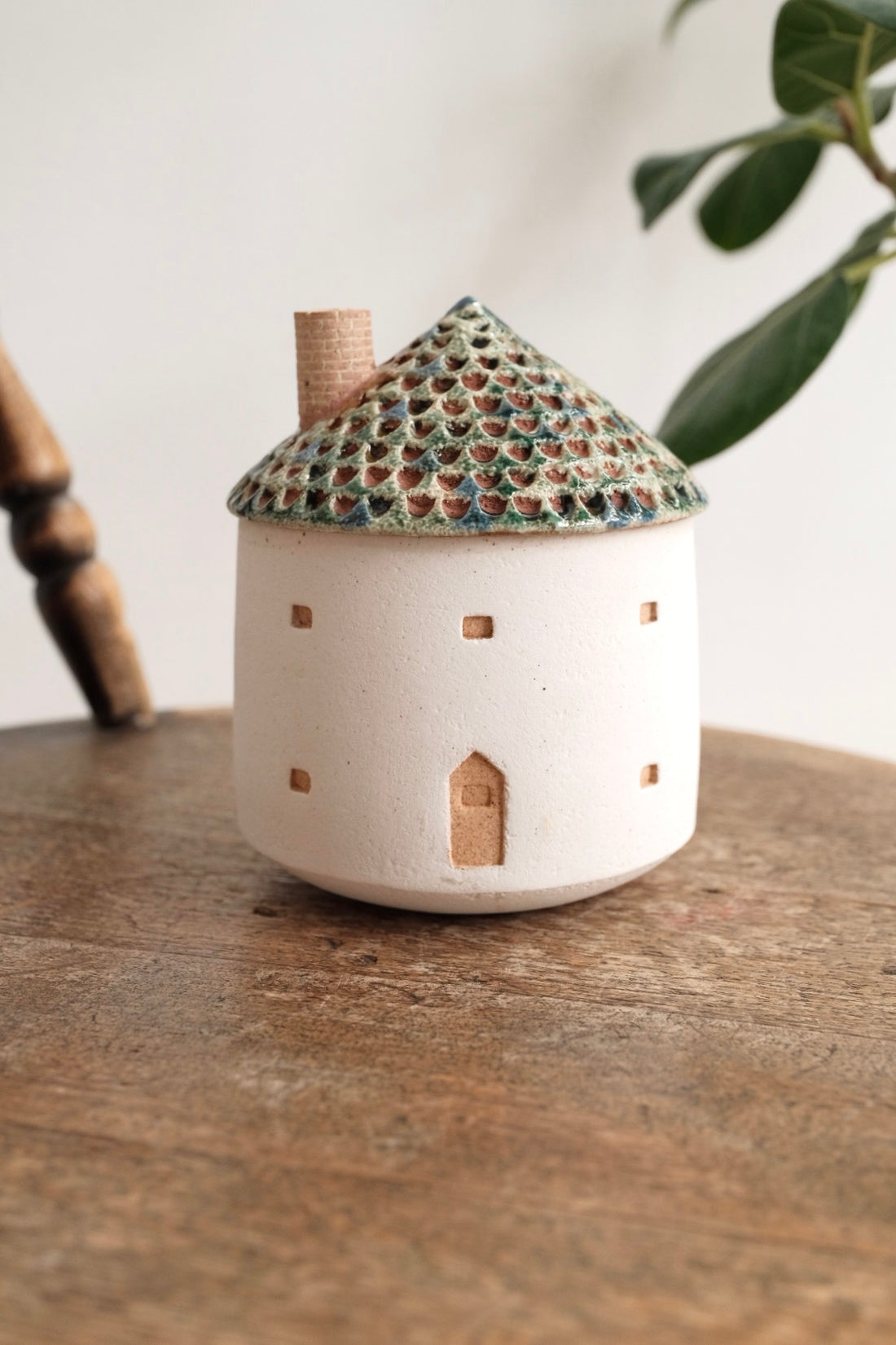 Forest Seed Pottery Ceramic Clay House Tea Cup small