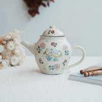 TATA Pottery Studio 田中大輝 & 田边桂- Slip Teapot TP20 #2