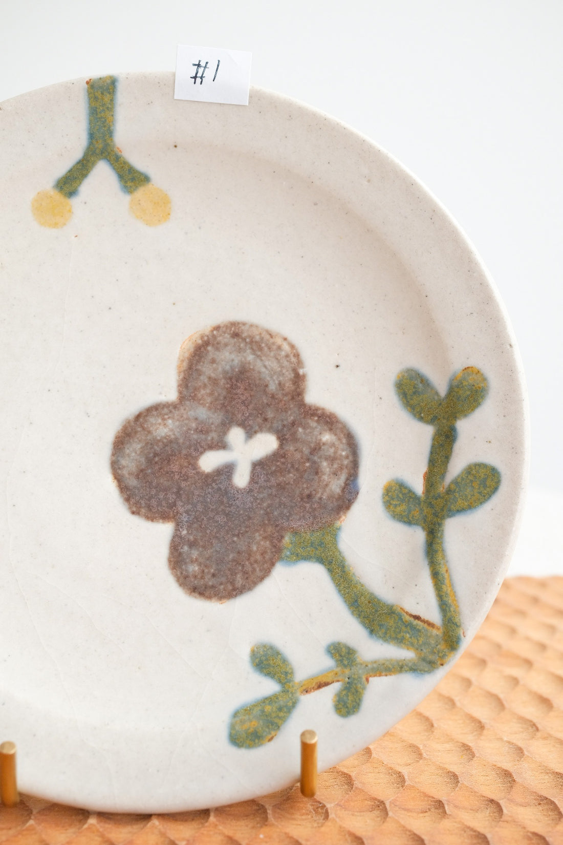 Makiko Okizawa 冲澤真纪子- 15cm Flower Plate MA05