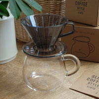 KINTO SCS Plastic Brewer Clear Grey