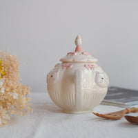 Sugar Poppo Teapot - White Cat SP27