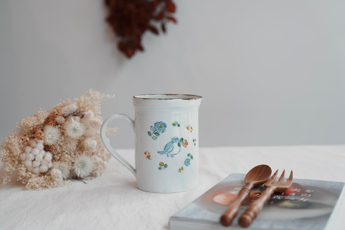 TATA Pottery Studio 田中大輝 & 田边桂- Porcelain Jug TP18 #1