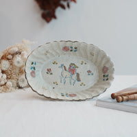 TATA Pottery Studio 田中大輝 & 田边桂- Slip Oval Bowl TP10 #3