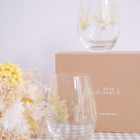 Toyo Sasaki Pair of Tumblers 400ml Acacia Design