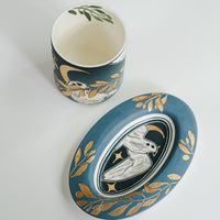Shirogarasu Studio Pigeon Plate BY25