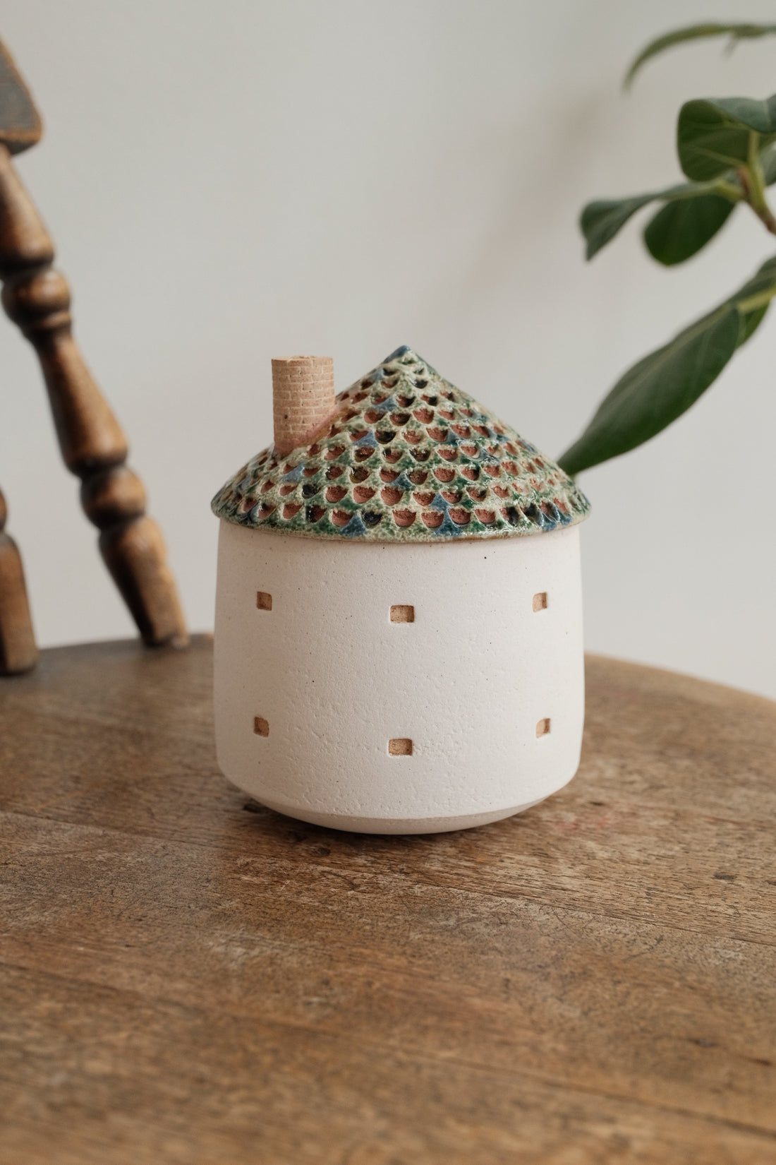 Forest Seed Pottery Ceramic Clay House Tea Cup small