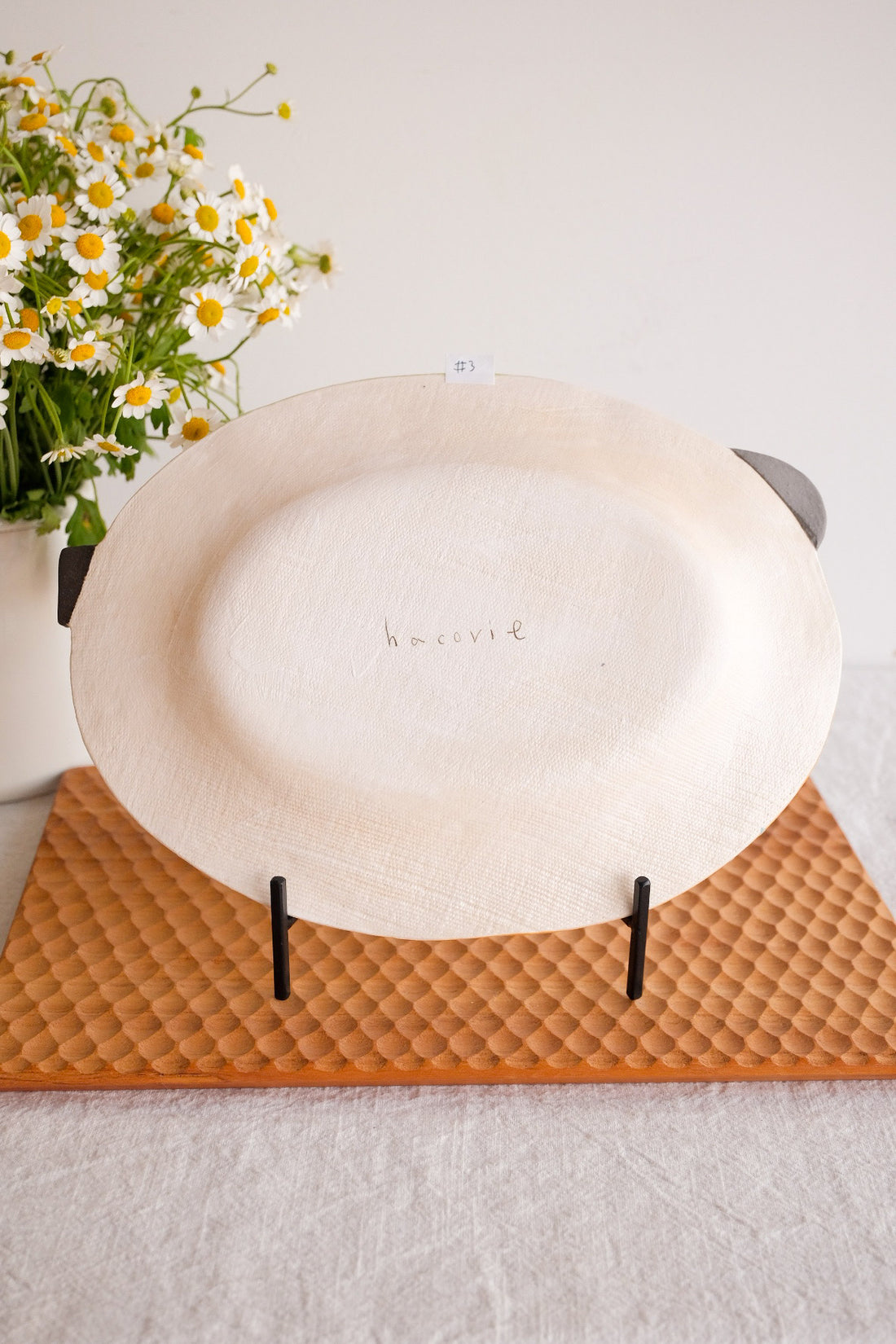 Hacorie 石丸和美 Oval Plate - Irregular Shape HC08