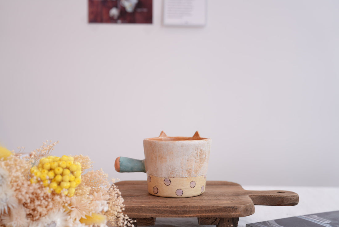 Cozy Nook - Square Shaped Cat Mug- CN01 #4