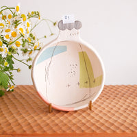 Hacorie 石丸和美 Bowl With Handle - Geometry HC05