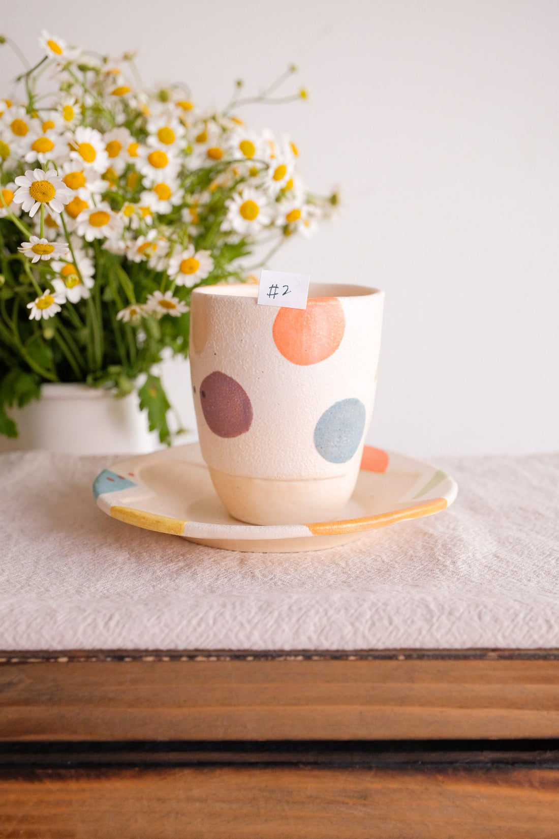 Hacorie 石丸和美 Mug with Saucer Set - Geometry HC11