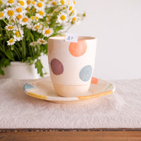 Hacorie 石丸和美 Mug with Saucer Set - Geometry HC11