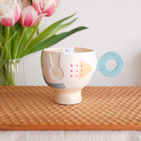 Hacorie 石丸和美 Footed Mug - Geometry HC04