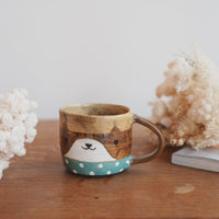 Fumiko Tsuchihashi 土橋文子 - Animal Mug FT02 #3