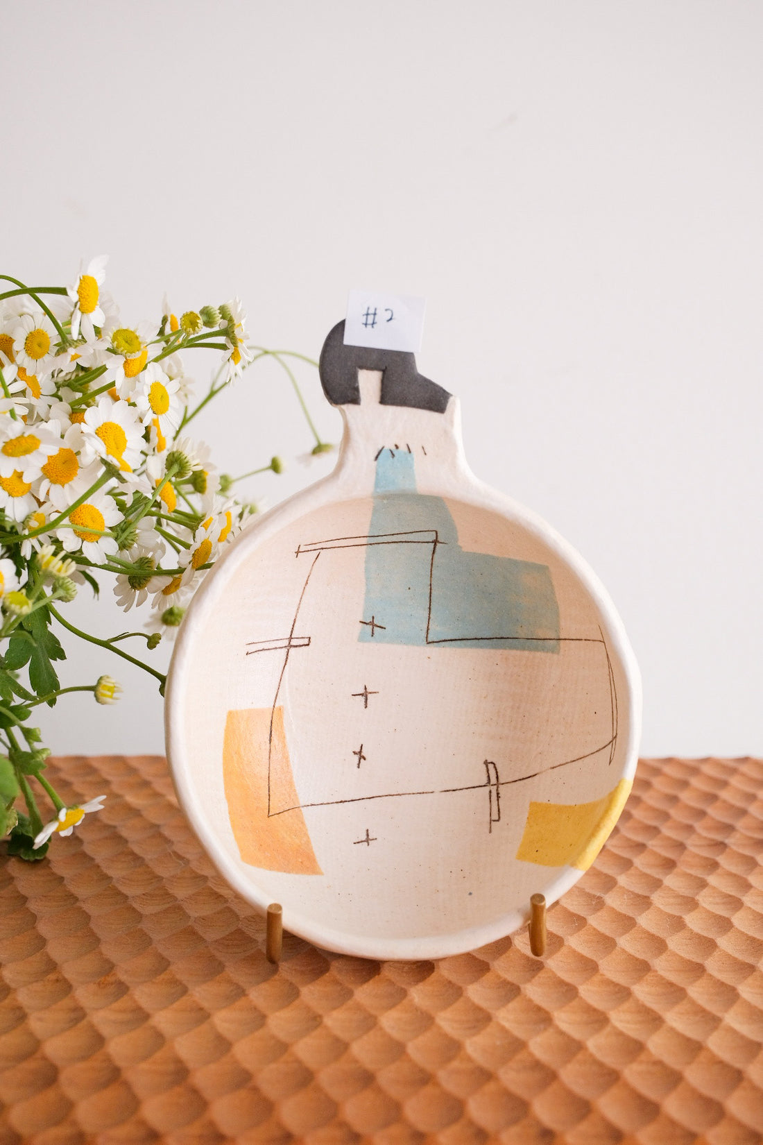 Hacorie 石丸和美 Bowl With Handle - Geometry HC05