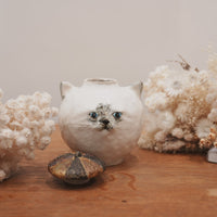 Shoko Matsuura 松浦唱子 Cat Flower Vase SM08