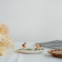 Sugar Poppo Saucer - Pinecone SP23